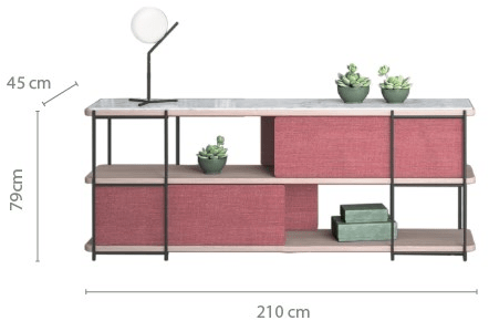 Momocca Буфет двусторонний Julia Ja06 - Вид №9