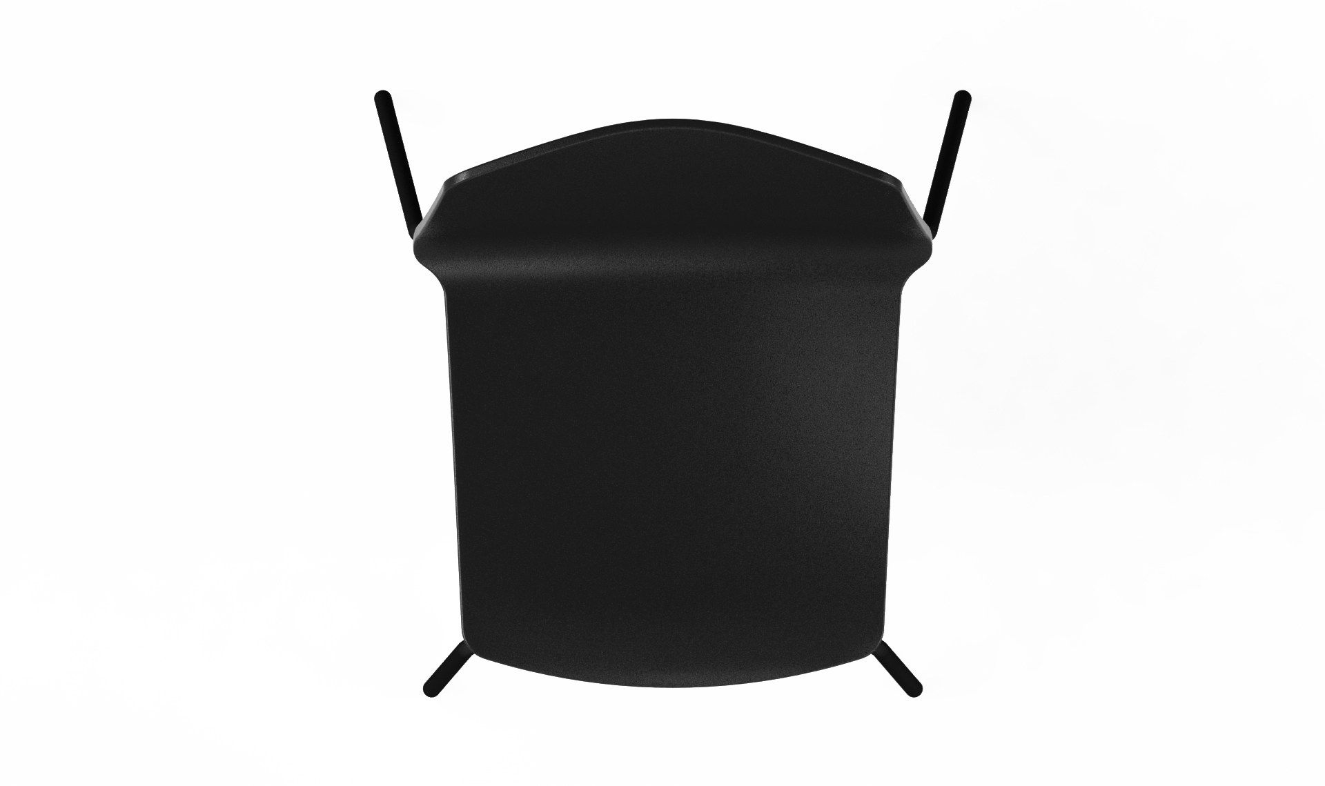 Штабелируемый садовый стул из полипропилена Kristalia рама ARCH-00134888 - Вид №2