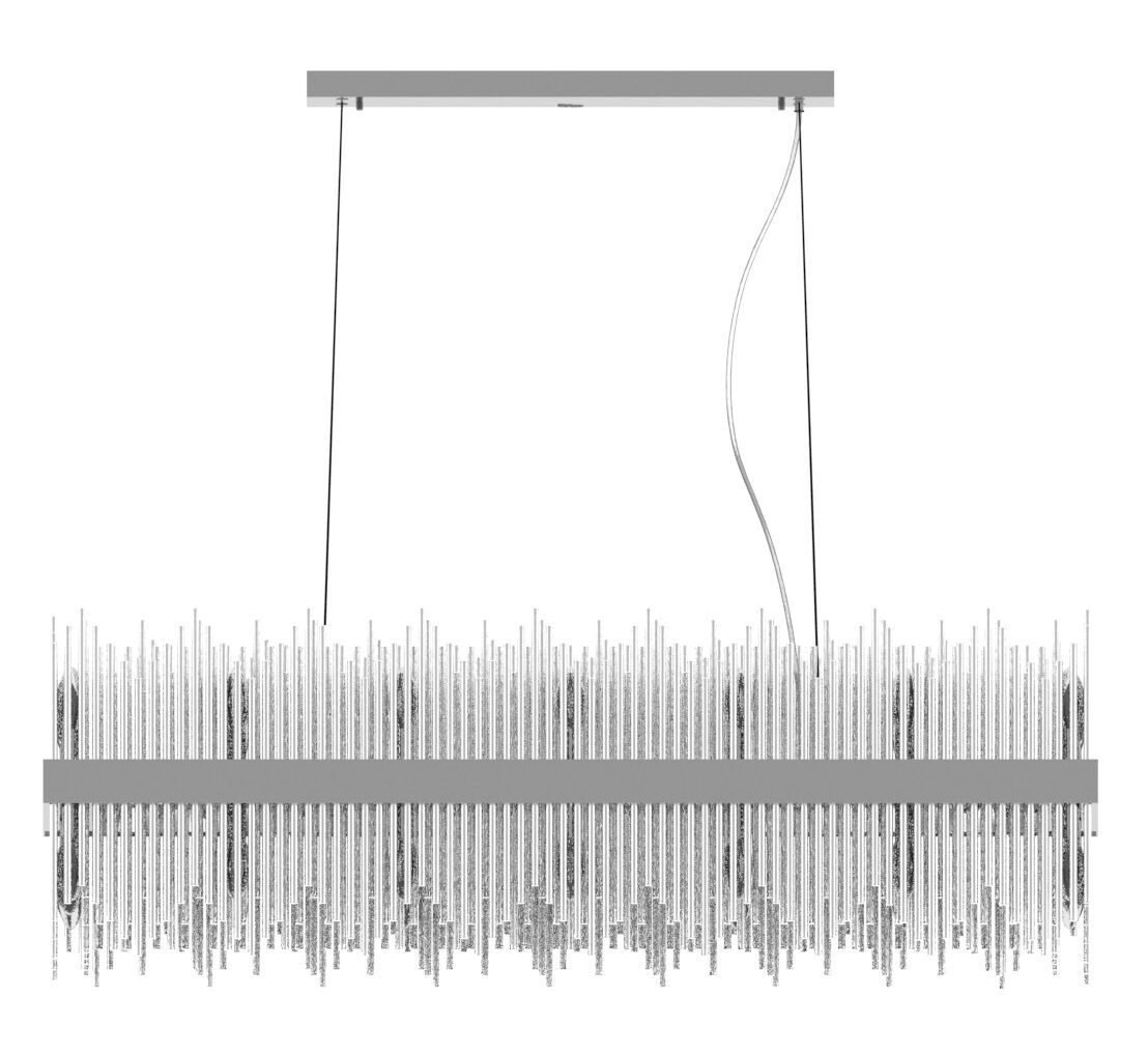 Подвесной светильник из нержавеющей стали и стекла K-Lighting Oriente ARCH-00022039 - Вид №1
