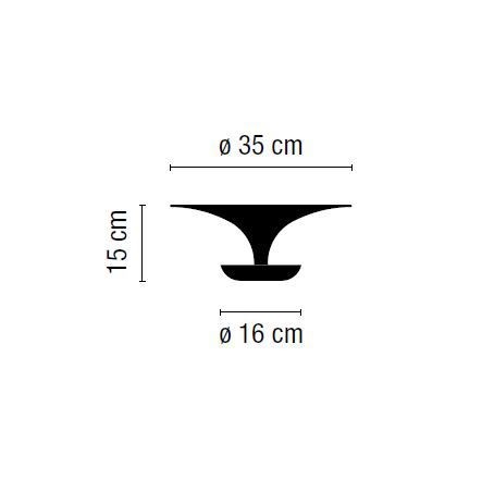 Vibia 2005-03 bianco Funnel универсальный 77784 - Вид №3