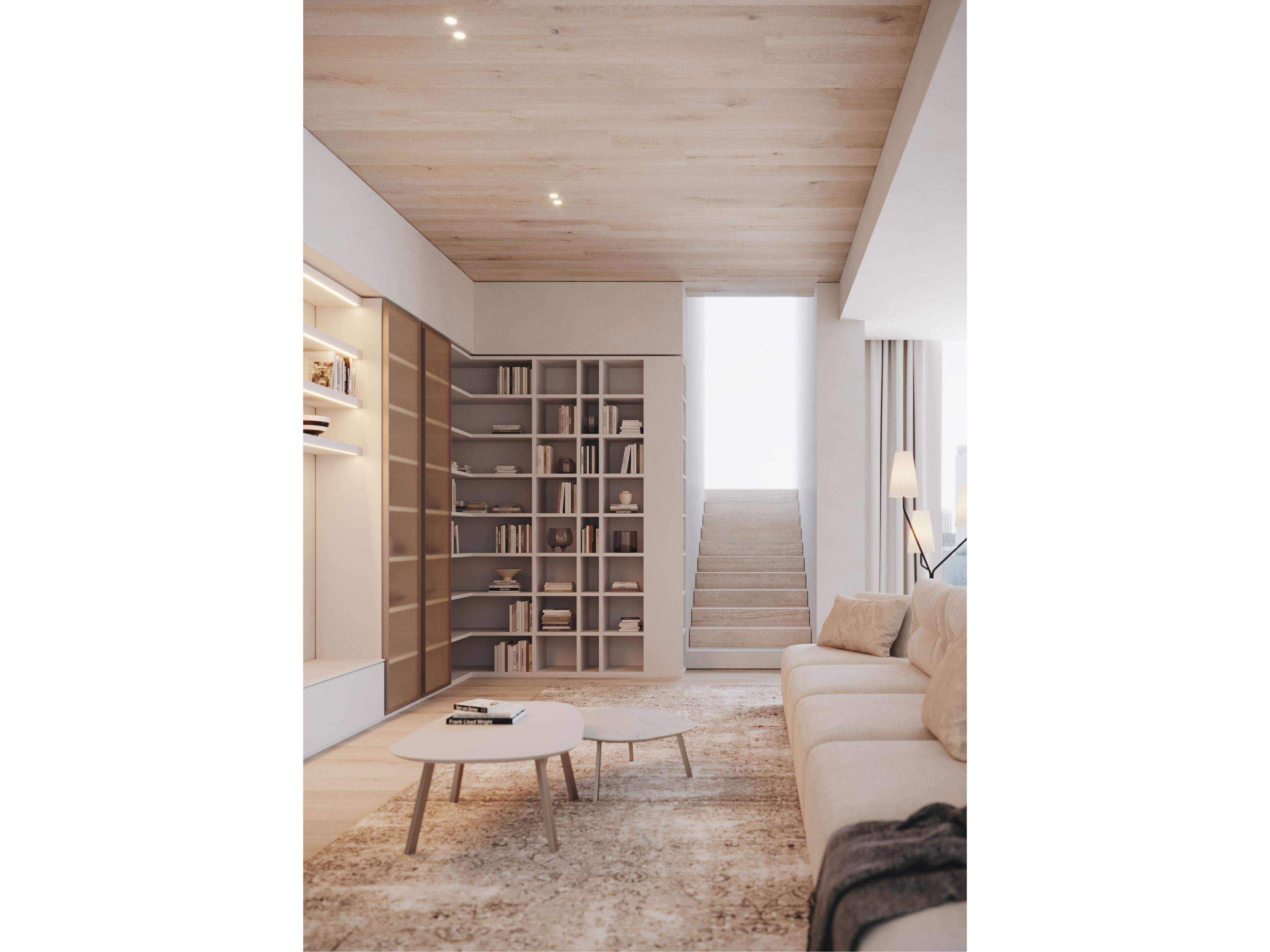 Угловой книжный шкаф в день Giessegi день за днем ARCH-00048608 - Вид №1