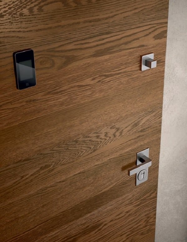 Деревянная бронированная входная дверь заподлицо GAROFOLI Sovrana ARCH-00085345 - Вид №1