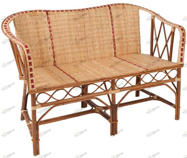 Kok Maison Скамейка из ротанга Bagatelle V03