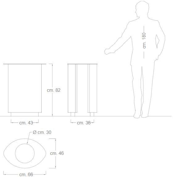 DIMCAR Урна для мусора из оцинкованной стали  G473  - Вид №4