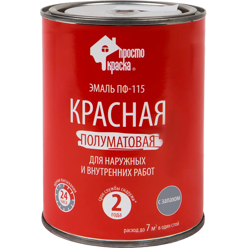 Эмаль ПРОСТОКРАСКА ПФ-115 для наружных и внутренних работ 82174336 STLM-0021156 - Вид №1