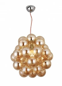 Подвесная люстра ST Luce Odetta SL533.093.03 ST LUCE ДИЗАЙНЕРСКИЕ, ODETTA, ШАР 057861 Желтый
