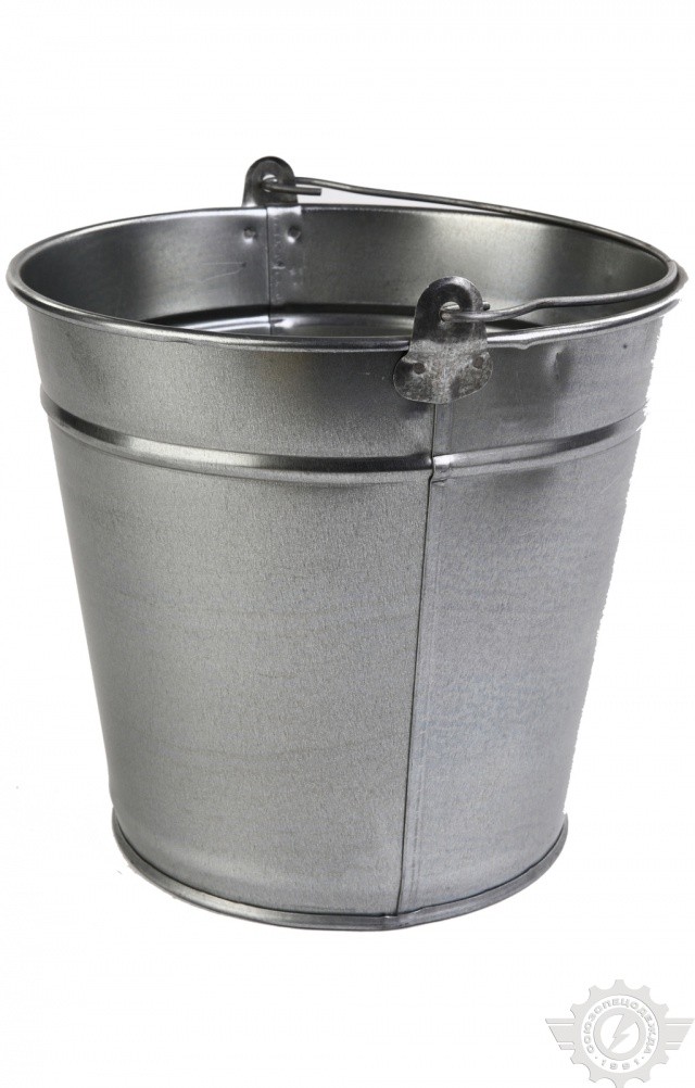 58816 Ведро оцинкованное 12 л  Хозяйственные товары и инвентарь размер Спецодежда 