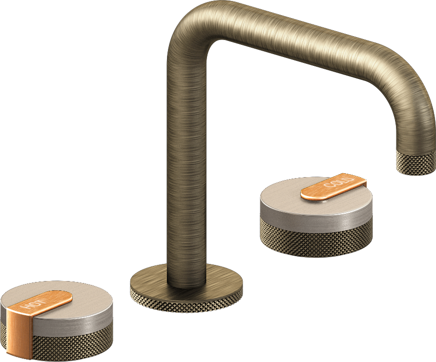 E-11511-R1BNi-L1BRG-VBB Смеситель для умывальника на 3 отвертия GRAFF MOD+