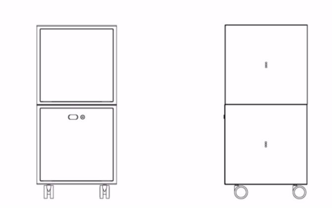 Dieffebi Металлический модульный шкаф для хранения вещей с замком Dotbox sun-id-1382832 - Вид №14