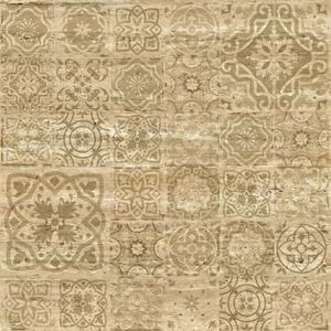 Граните Стоун Травертин декор медовый структурированная 1200x1200
