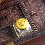 SOR27568 Коробка в латунном переплете из палисандра ijlbrown  - Вид №12