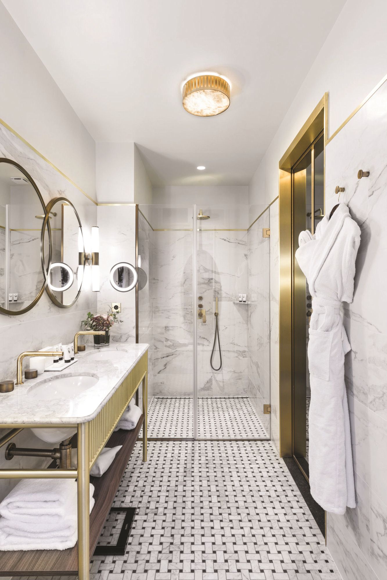 Смеситель для раковины с 3 отверстиями RUBINETTERIE STELLA ARCH-00134498 - Вид №4