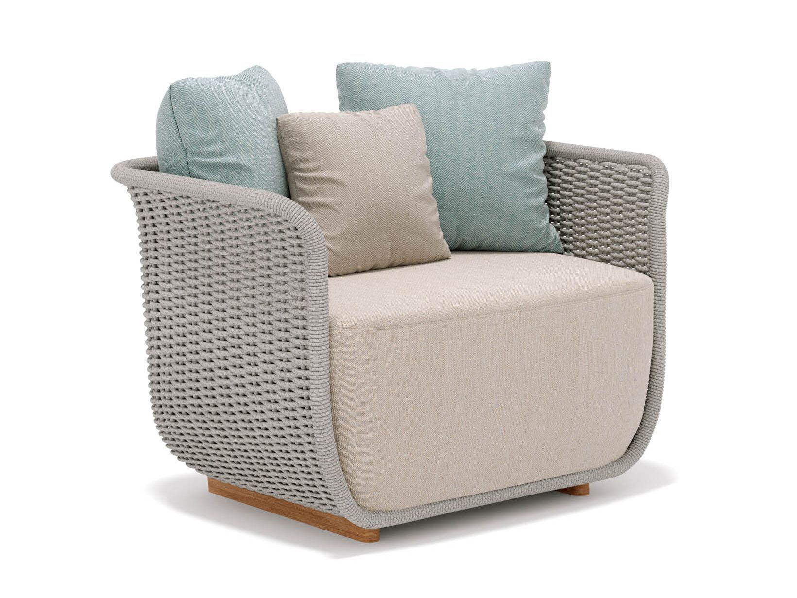 Веревочное садовое кресло с подлокотниками Atmosphera ARCH-00096346 - Вид №13