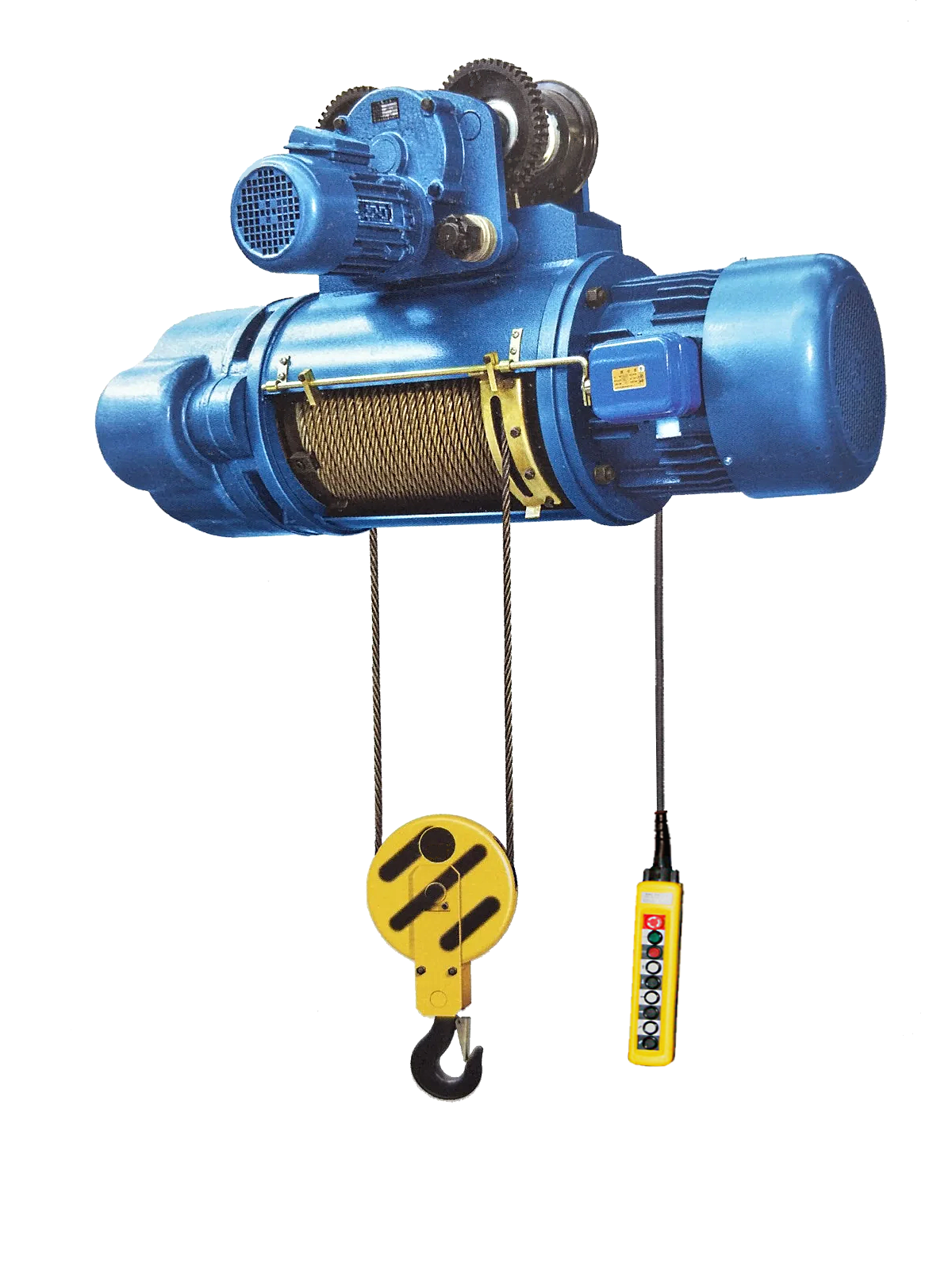Таль электрическая канатная передвижная CD1 500кг высота 6 м TOR 109056