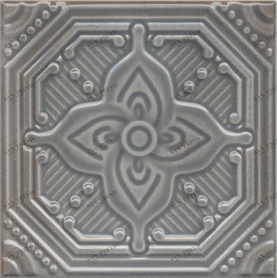 SSA001 Декор Салинас серый 15*15 Kerama Marazzi sun-id-319687