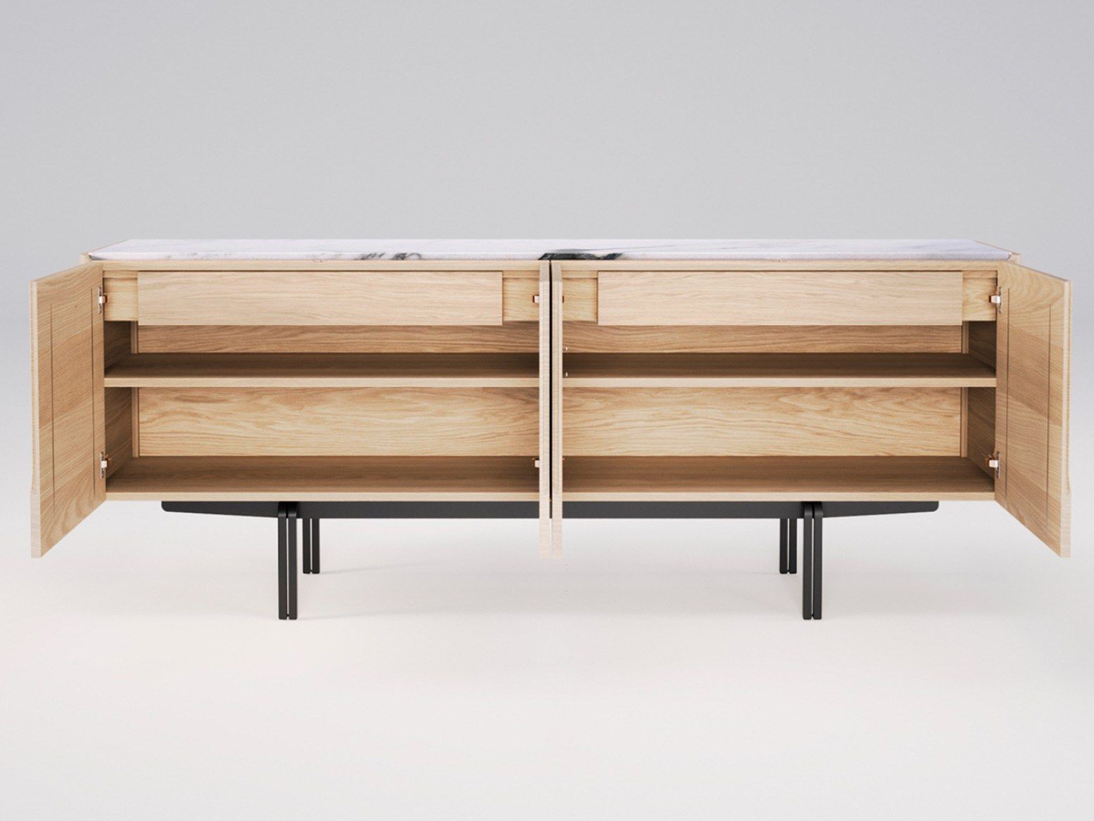 Деревянный шкаф с распашными дверями Wewood PANAMÁ ARCH-00006865 - Вид №2