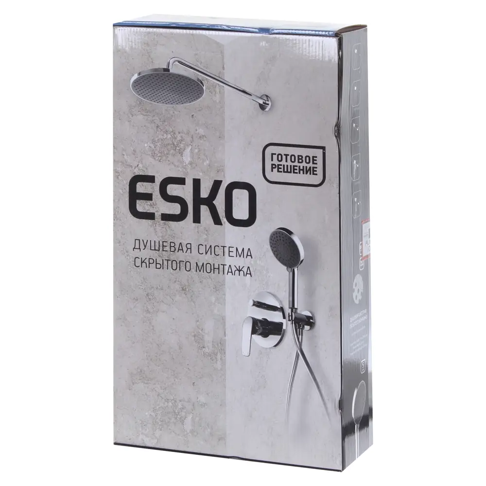 Комплект для душа Esko скрытого монтажа STLM-2146818 - Вид №9