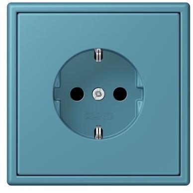 JUNG Пластиковая электрическая розетка Ls 990 les couleurs® le corbusier sun-id-1370154 - Вид №27