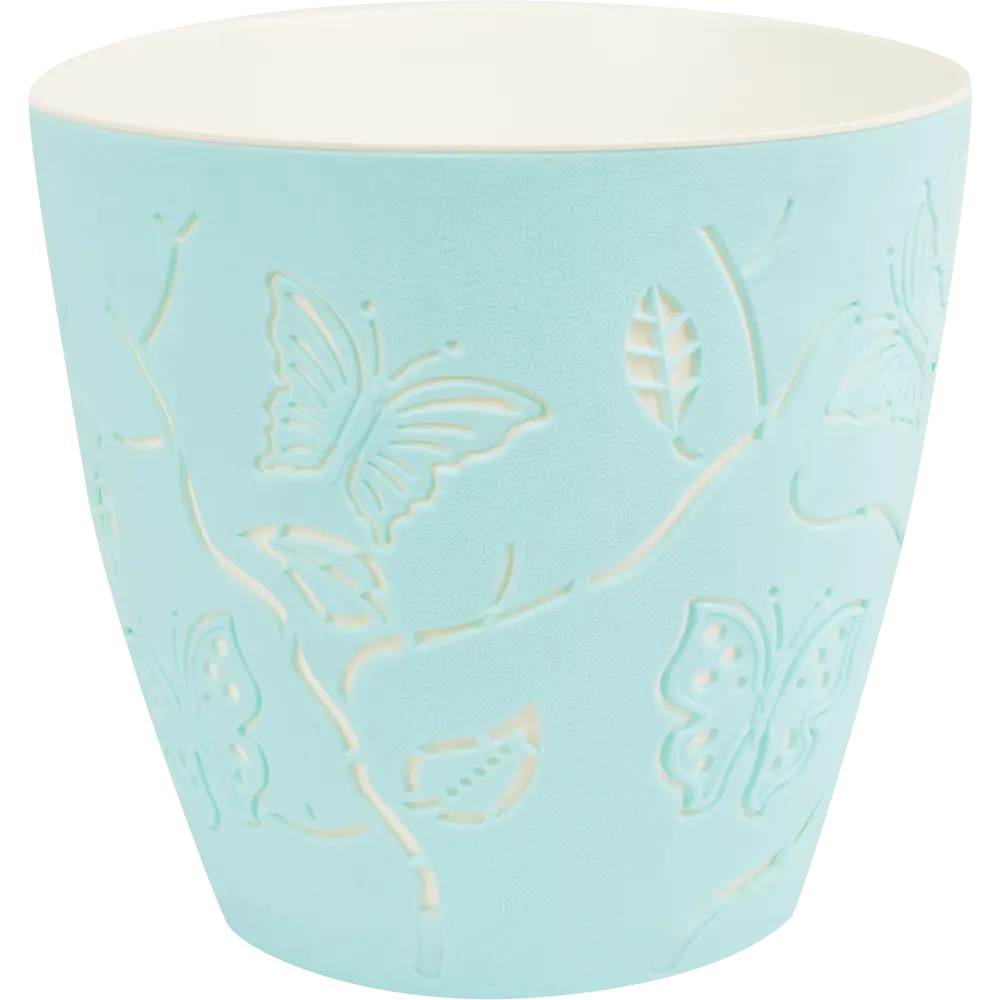 Горшок Butterflies ø 225 мм 5.3 л голубой Santreyd STLM-2111281