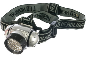 15084295 Налобный фонарь LED 5353 (металлик, 19LED, 4 реж, 3XR03, пласт, коробка) 10262 Ultraflash