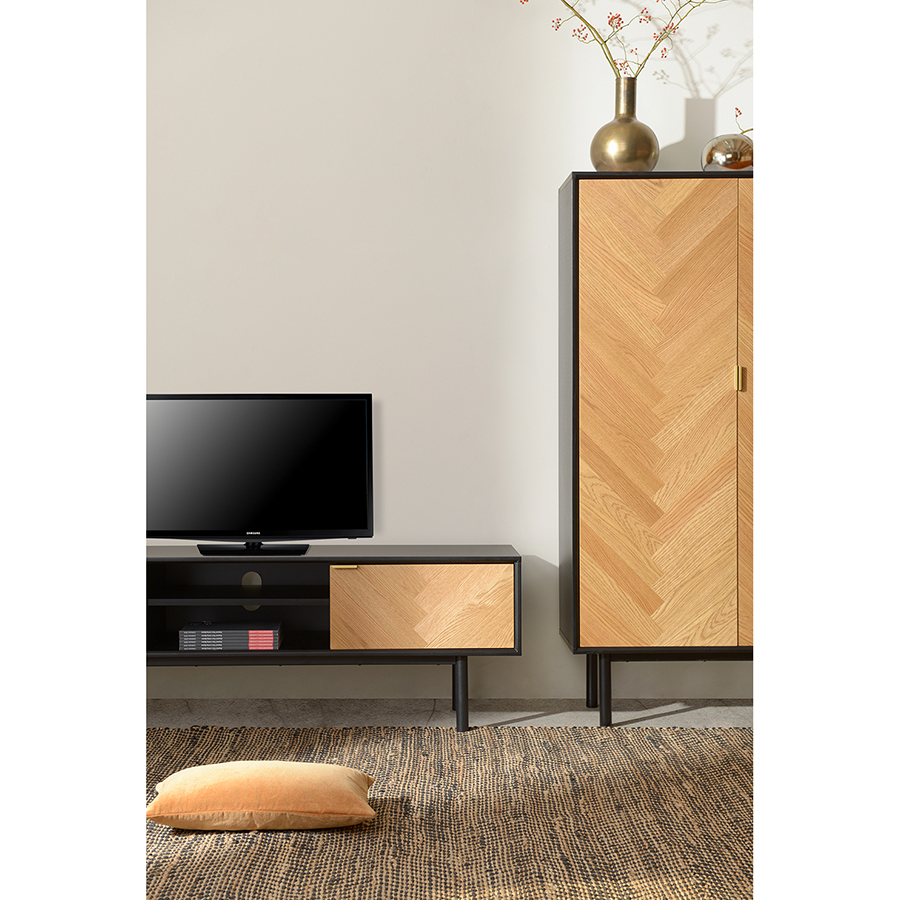 42153160 Тумба под ТВ , calvi, 160х43х50 см Unique Furniture  - Вид №11