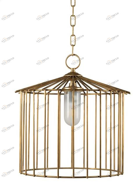 Il Bronzetto Подвесной светильник для улицы из латуни Cage Cag01m / cag01s -out