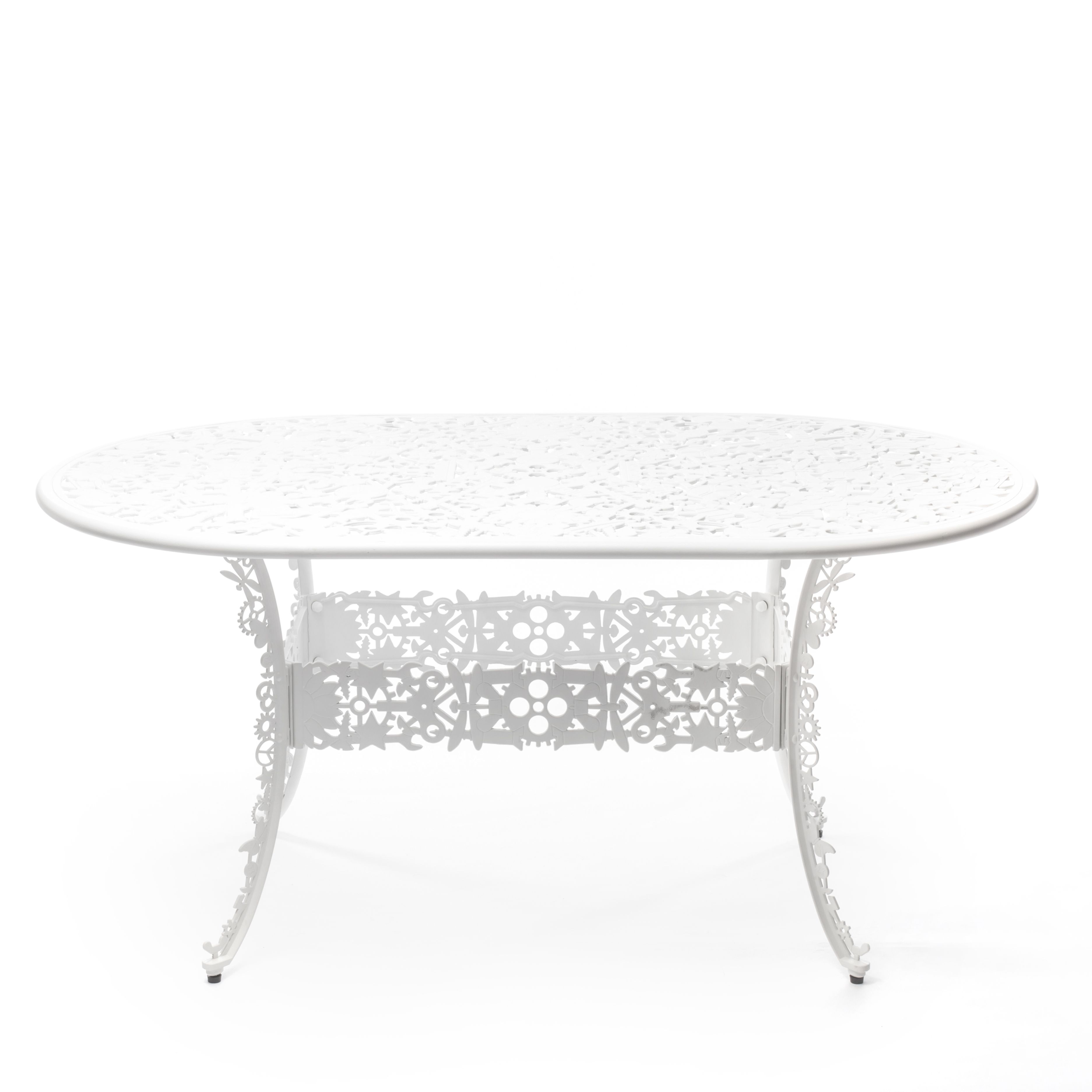 Алюминиевый овальный садовый стол Seletti Industry ARCH-00118103 - Вид №18