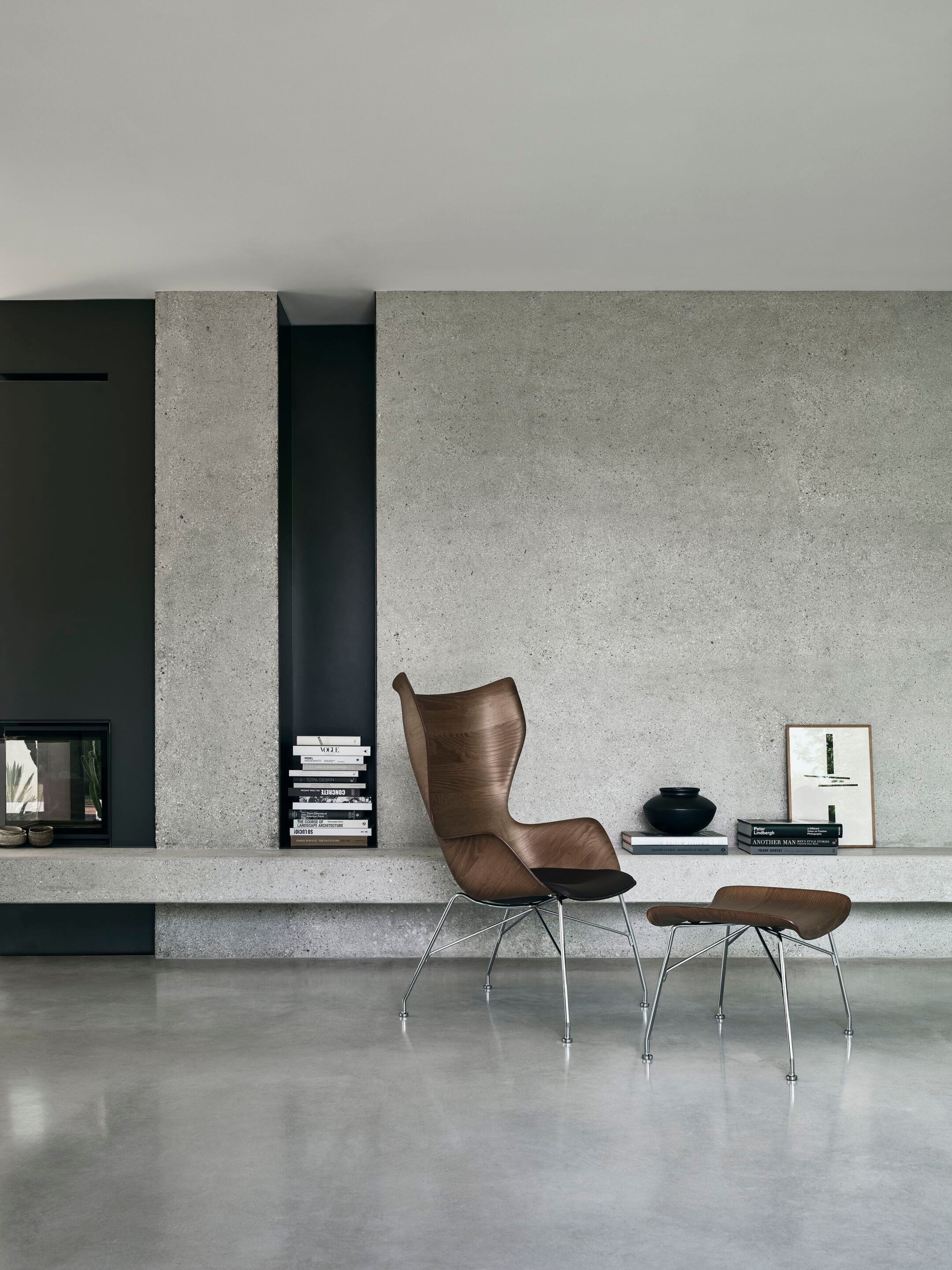 Стул из ясеня с подлокотниками Kartell Smart Wood ARCH-00047442 - Вид №9