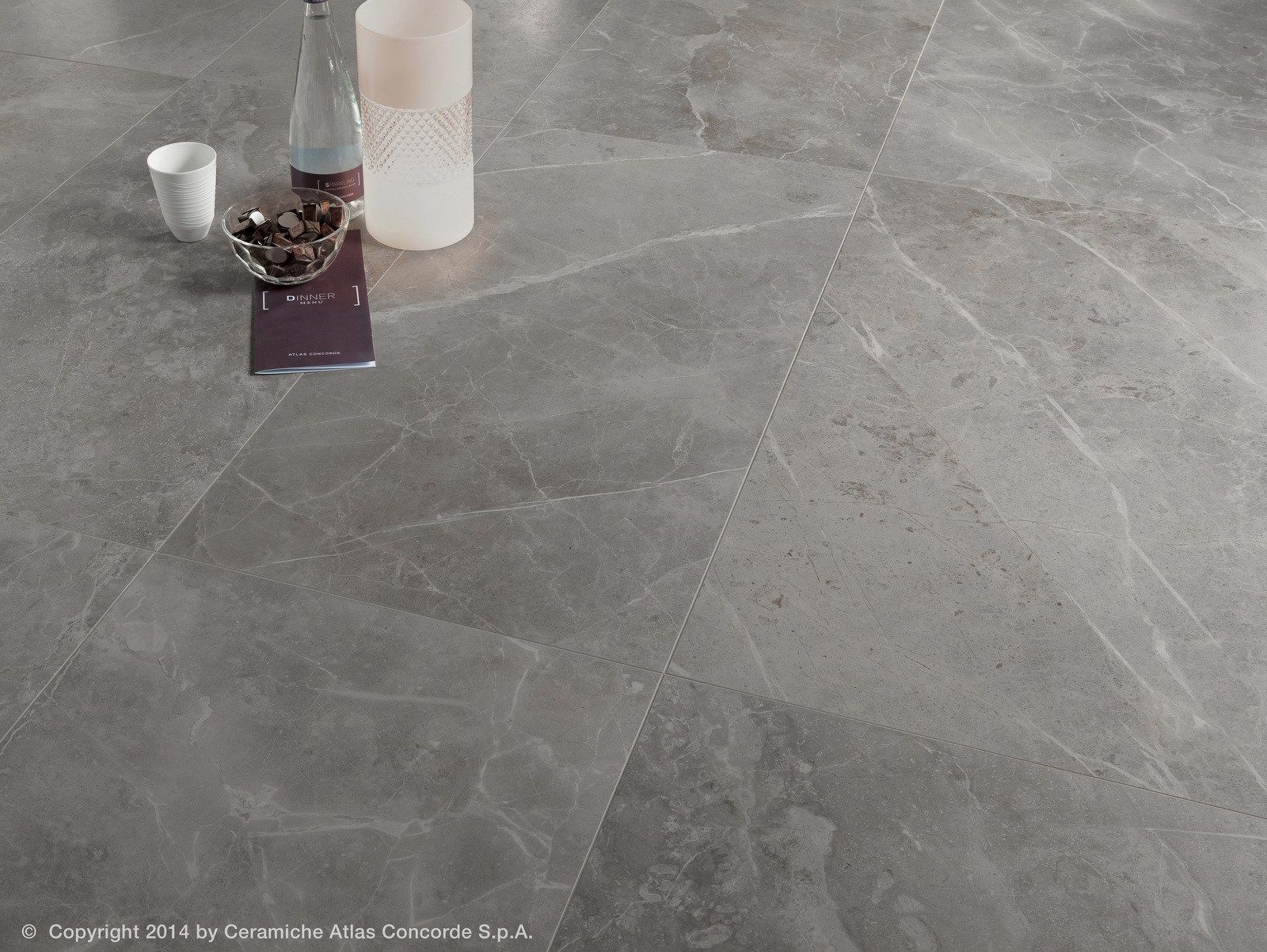 Пол из керамогранита с мраморным эффектом Atlas Concorde Marvel Pro ARCH-00098884