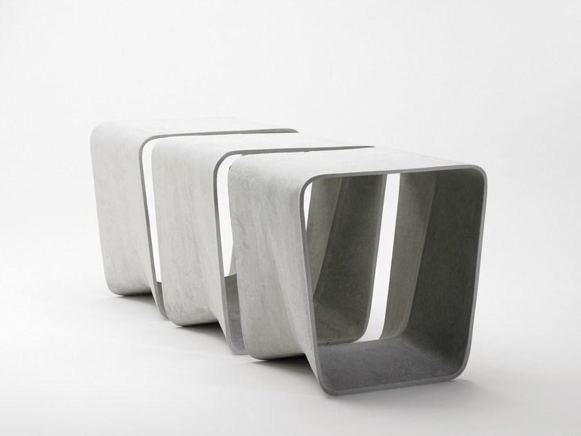 SWISSPEARL Italia Табурет садовый низкий бетонный Design 8038529 - Вид №1