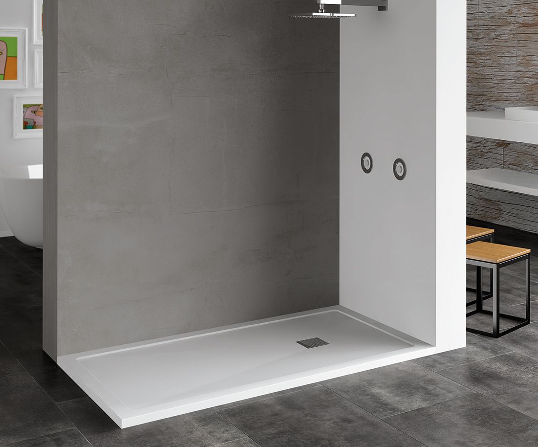 MCBATH Ares Stone Nox 100x80 прямоугольный белый sun-id-1959264 - Вид №4