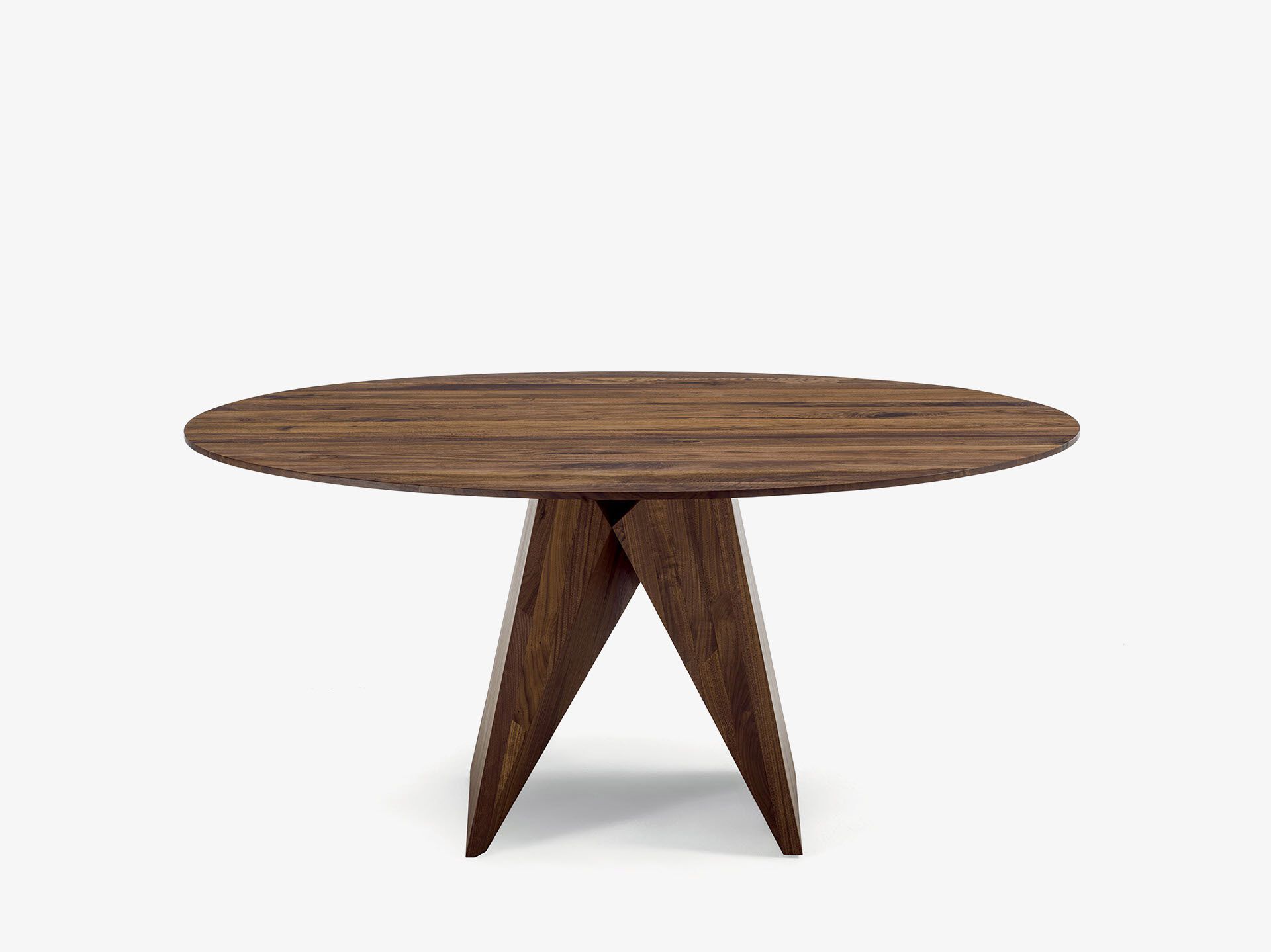 Круглый стол из массива дерева Riva 1920 MIYA ARCH-00085161 - Вид №1