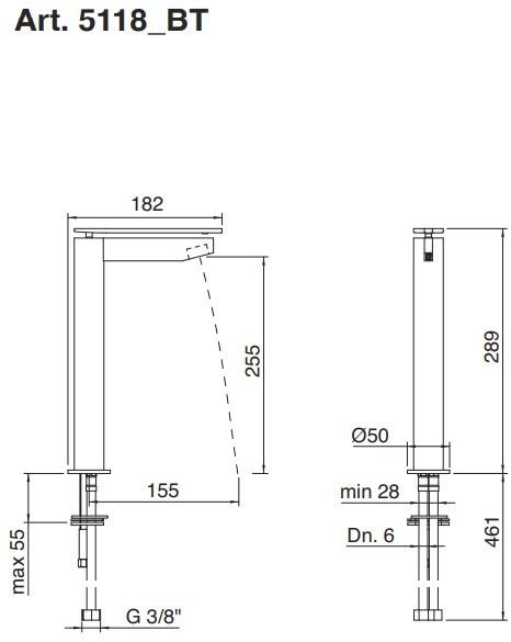 Rubinetterie Treemme Time  5118-5118_cp  - Вид №9