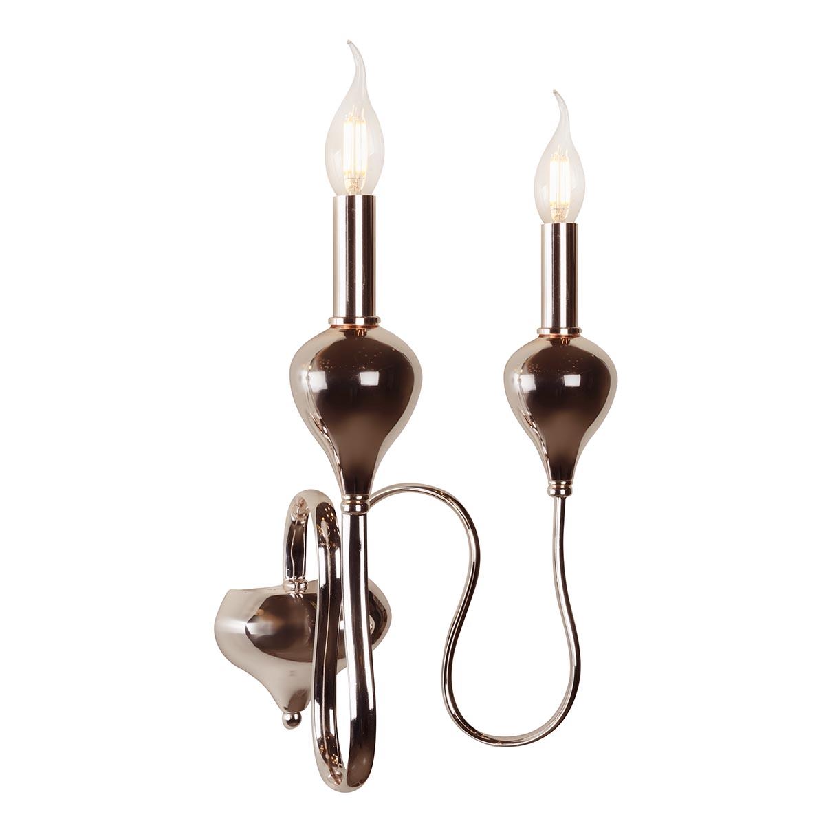 Бра настенное золотистое iLamp Lady GD 88003-2 GD ILAMP СВЕЧА 00-3949161 Золото  - Вид №3