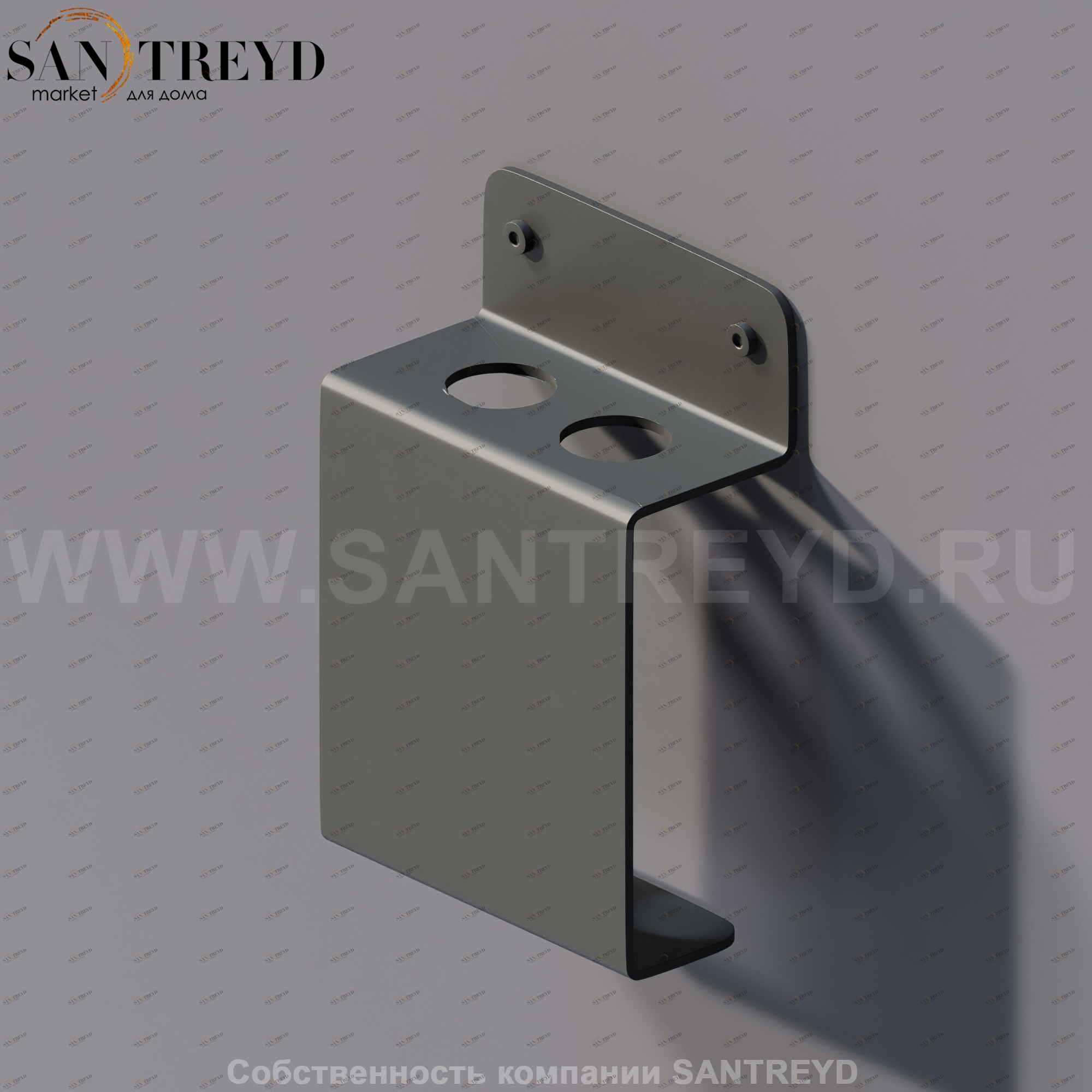 Agape MACH 2 Держатель для зубных щеток черный AMC20930E