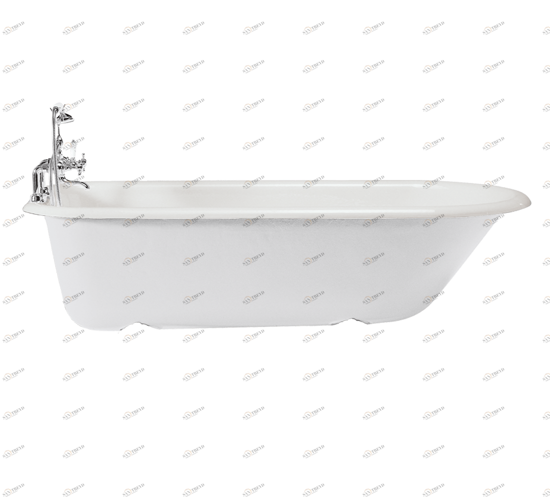 Gentry Home Bexley Cast iron bathtubs with feet Белый GH102953 
