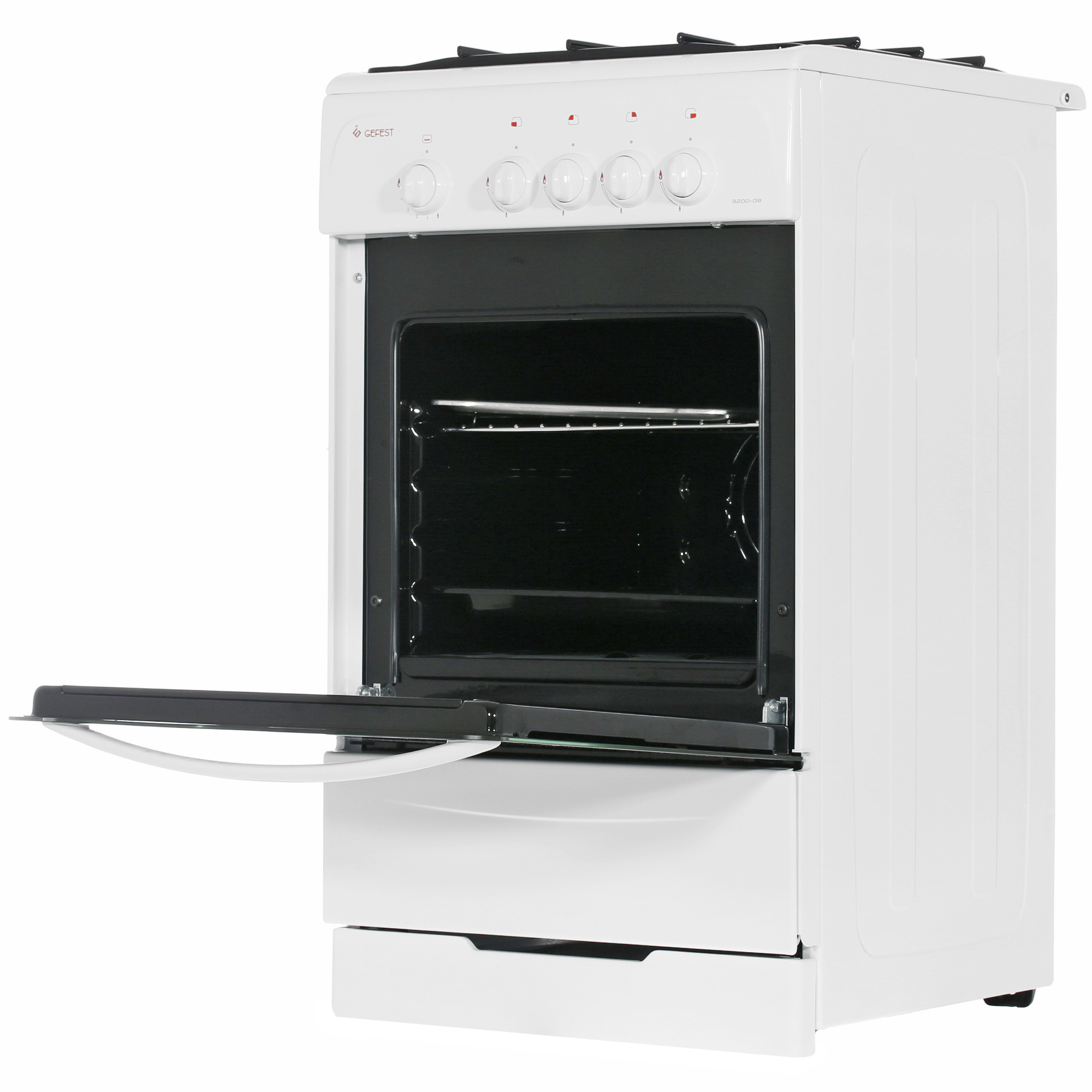 7931025 Газовая плита Gefest ПГ 3200-08 К33 белый STDN-0076881 - Вид №4