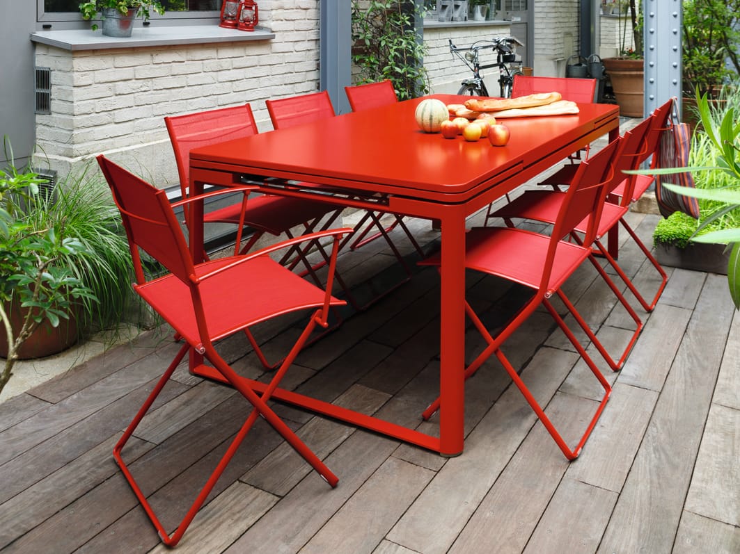 Стальной складной садовый стул Fermob PLEIN AIR ARCH-00023816 - Вид №9