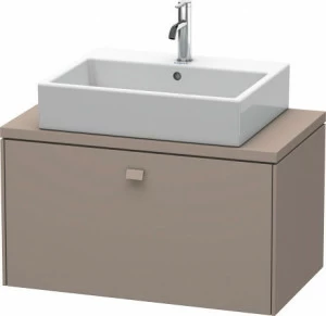 BR510204343 Тумбочка для компактной консоли Brioso #BR5102 820 x 480 мм Базальт матовый, декор