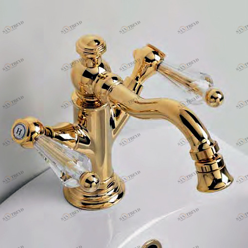 Смеситель для биде на 1 отв. SMBD-CC-xx Eurodesign Crystal SMBDCCXX