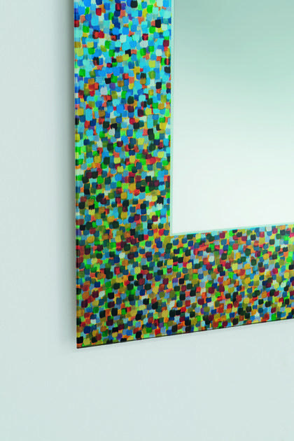 Glas Italia Зеркало настенное прямоугольное в раме  Sdp01  - Вид №1