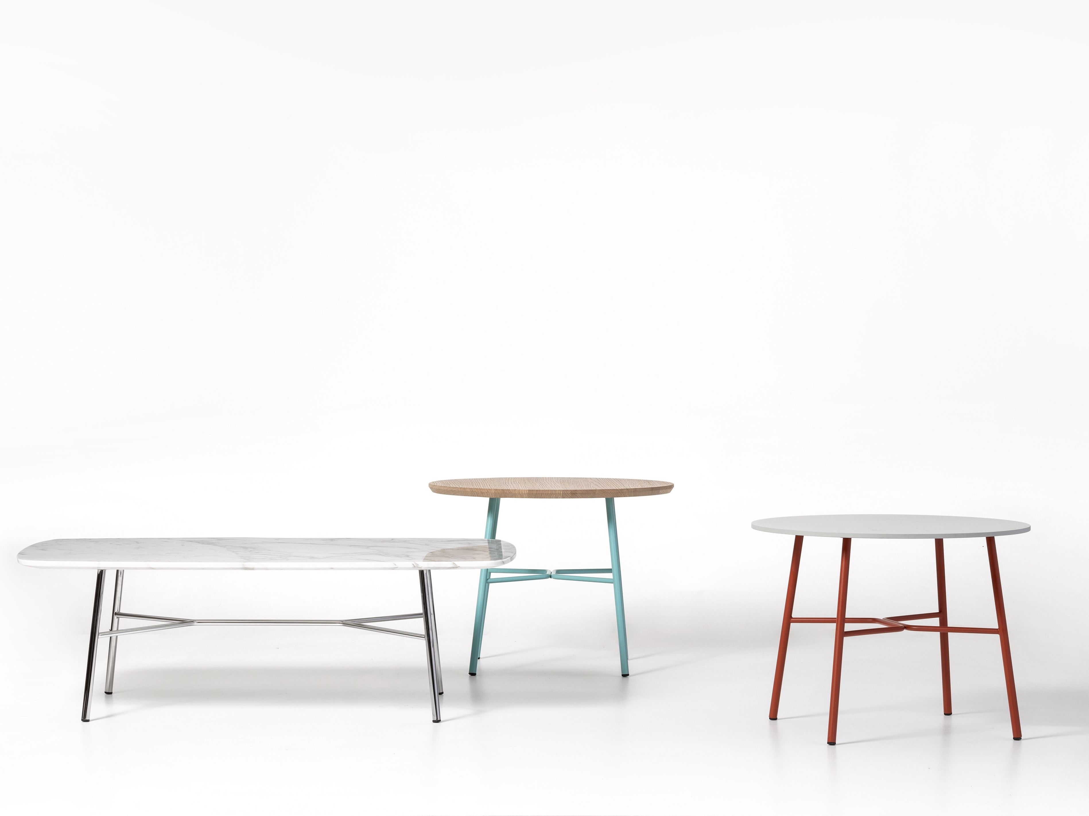 Прямоугольный мраморный журнальный столик TrabA' YUKI ARCH-00000099 - Вид №3