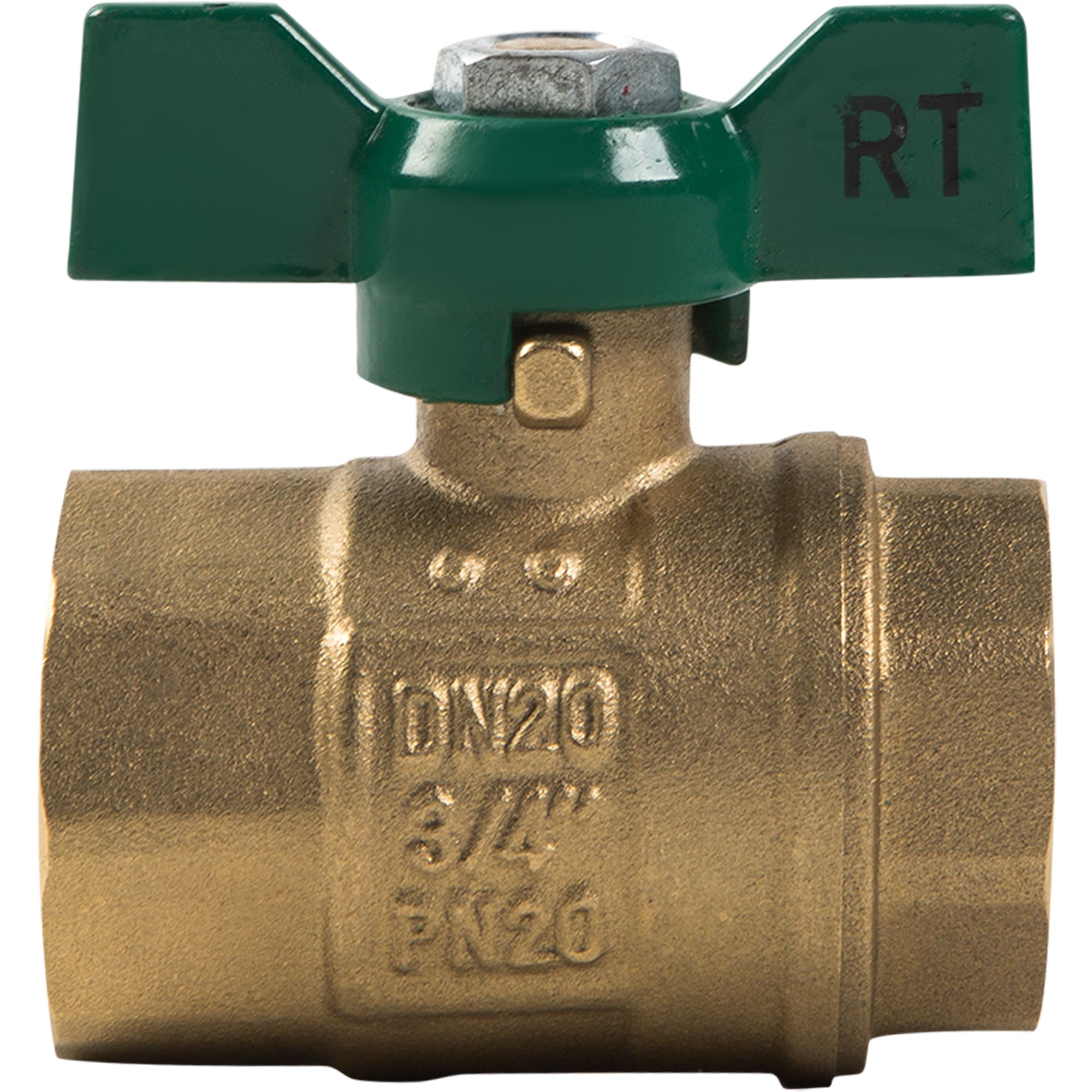 17744508 Кран шаровый 3/4", внутренняя-внутренняя резьба Santreyd  - Вид №1