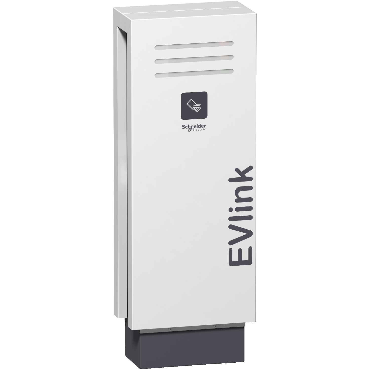EVF2S7P02R Зарядная станция для электромобилей PKG STD напольная 7KW 1XT2 + RFID Schneider Electric EVlink 