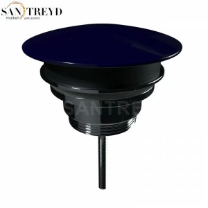 923377 Донный клапан клик-клак всегда открытый с накладкой из керамики 1”1/4.