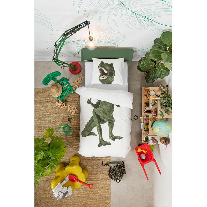 Комплект постельного белья "Тираннозавр Рекс" 200 х 220 см SNURK DINOSAURUSREX200X220CM - Вид №2
