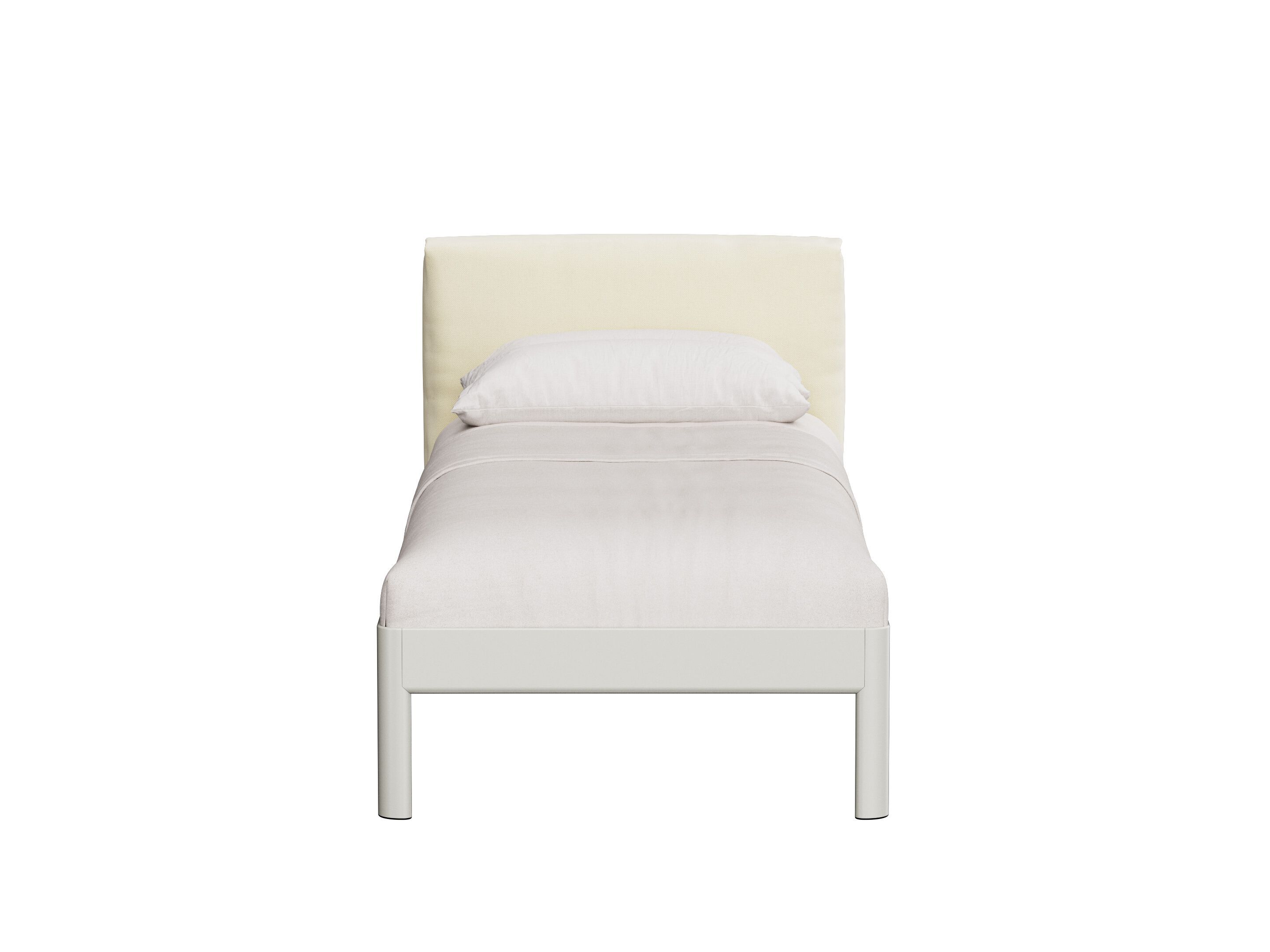 Алюминиевая односпальная кровать с мягким изголовьем Noah Living Heia ARCH-00076752 - Вид №3