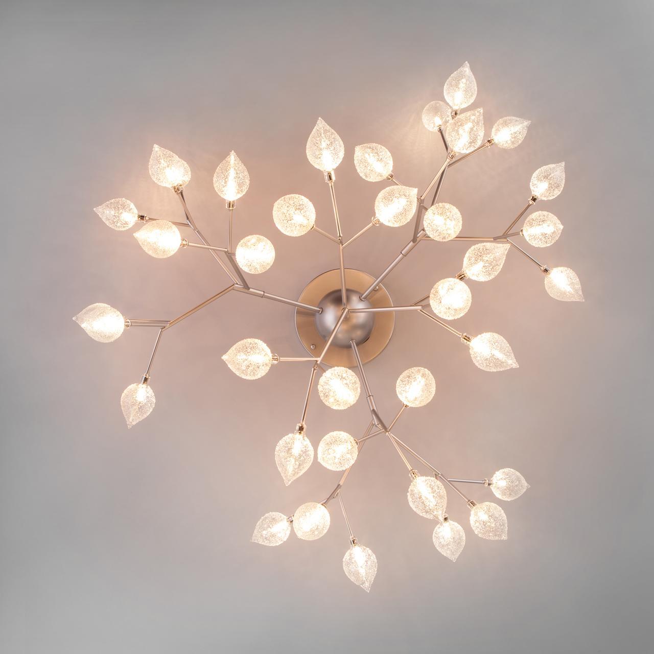 Люстра потолочная белая Bogates 548 BOGATES ДИЗАЙНЕРСКИЕ, BOCCIO 00-3888659 Белый  - Вид №1