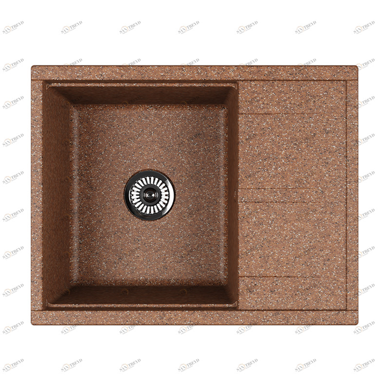 1A718632DE270 Мойка кухонная прямоугольная AQUATON ДЕЛИЯ