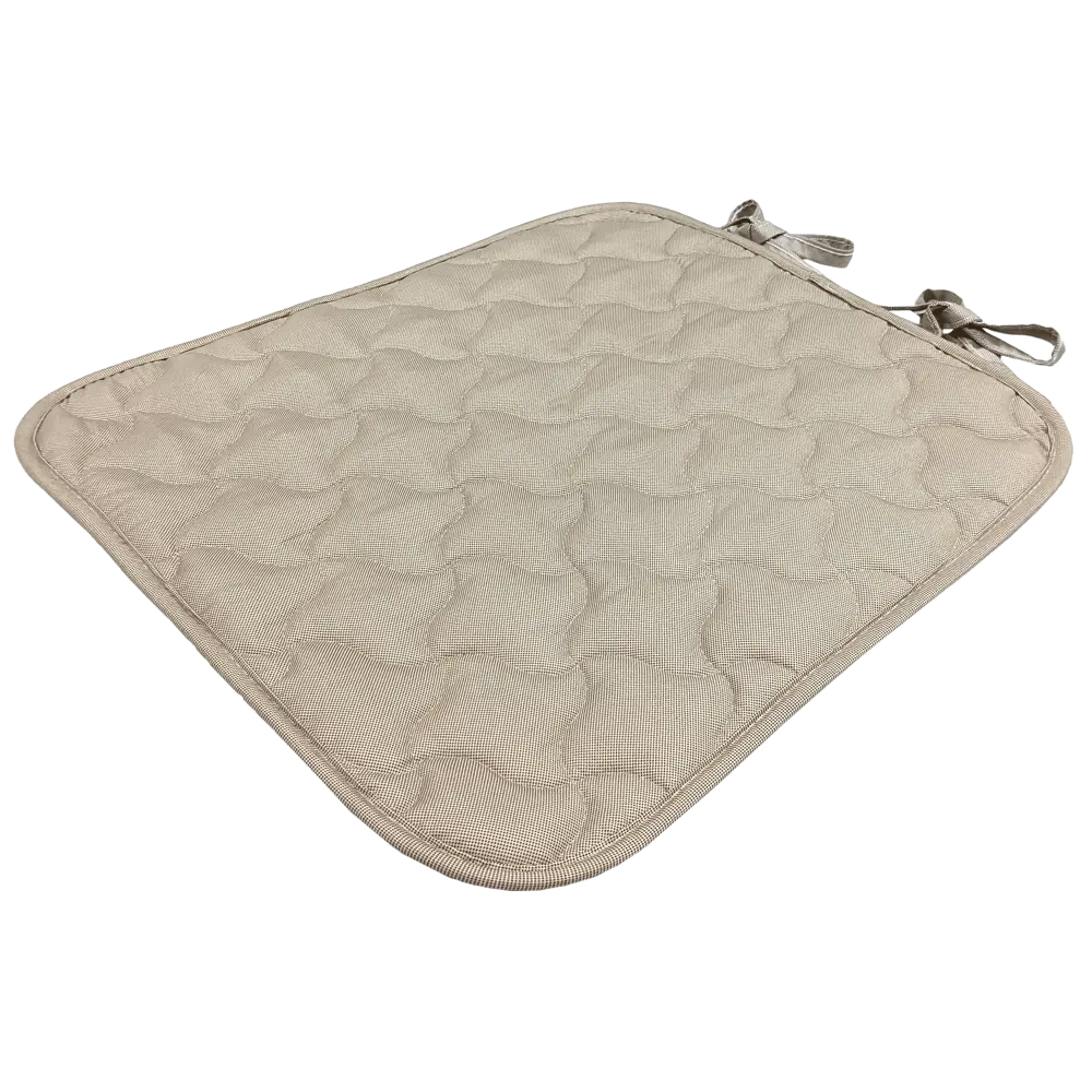 LINEN WAY Стеганая подушка-галета для стула с завязками 84864745 STLM-1057011 - Вид №1